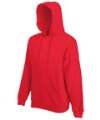 62152 FOTL Premium 70/30 Hooded Sweat Red colour image